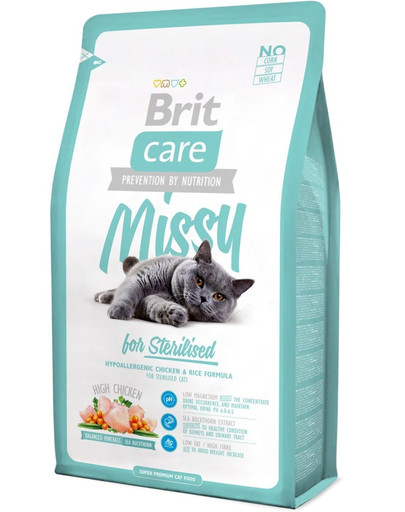 BRIT Care Cat Missy For Sterilised 2 x 7 kg