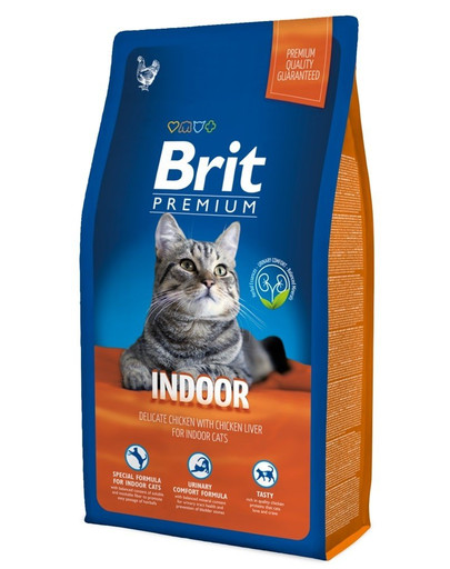 BRIT Premium Cat Indoor 2 x 8 kg