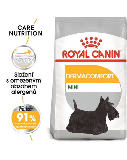 ROYAL CANIN Mini dermacomfort 2 x 8 kg granule pro malé psy s problémy s kůží