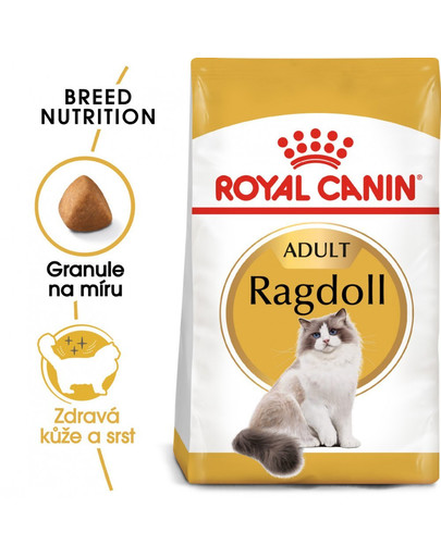 ROYAL CANIN Ragdoll Adult 2 x 10kg granule pro Ragdoll kočky