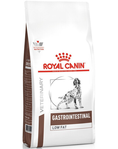ROYAL CANIN Gastro Intestinal Low Fat 12 kg + Gastro Intestinal Low Fat 6 x 410 g