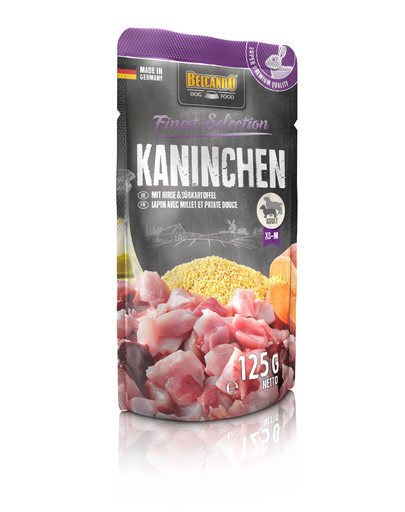 BELCANDO Králík se sladkými bramborami 125g