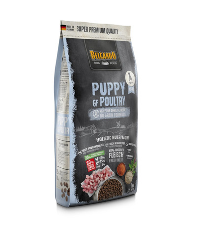 BELCANDO Finest Grain Free Puppy Poultry 4 kg granule pro štěňata