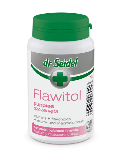DR SEIDEL Flawitol pro štěňata 120 tablet