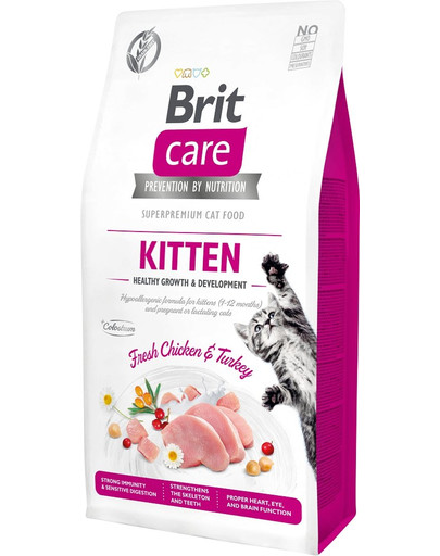 BRIT Care Cat GF Kitten Healthy Growth&Development 7 kg