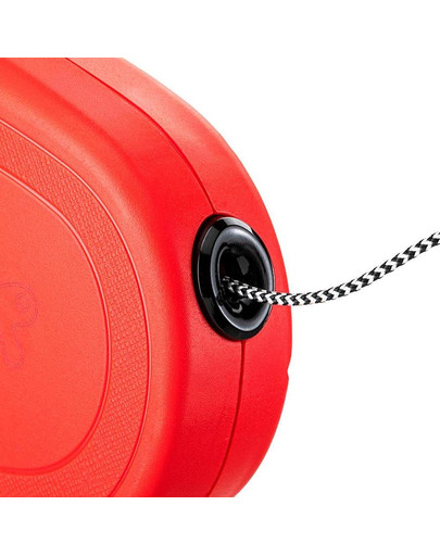 FERPLAST Flippy One Cord M Zatahovací vodítko Lanyard 5 m červené
