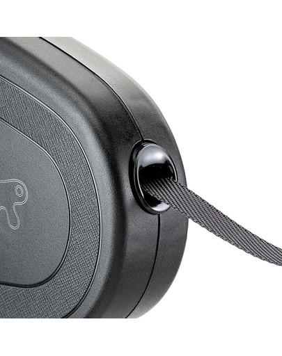 FERPLAST Flippy One Tape L Zatahovací šňůrka na 5 m páska Černá