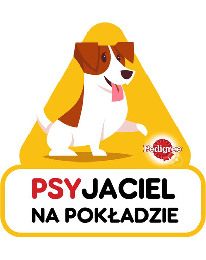 PEDIGREE Nálepka na auto