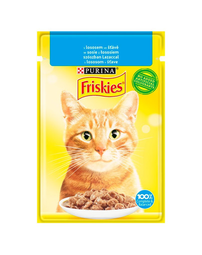 FRISKIES Losos 26x85g mokré krmivo pro kočky