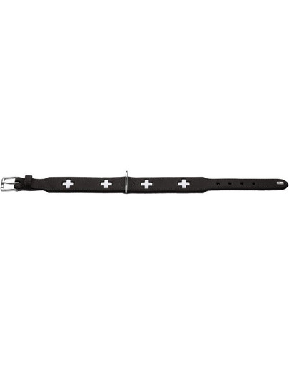HUNTER Obojek Swiss M (55) 41-49/3,9 cm černý