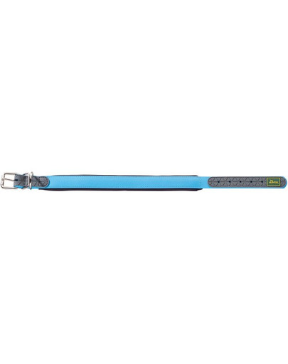 HUNTER obojek Convenience Comfort S-M (45) 32-40/2cm tyrkysový