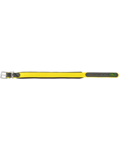 HUNTER obojek Convenience Comfort L-XL (65) 52-60/2,5cm žlutý