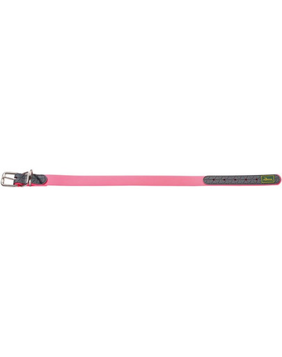 HUNTER Convenience obojek M (50) 38-46/2,5cm růžový