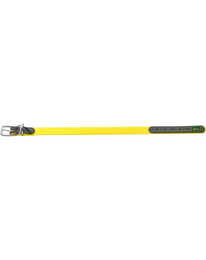 HUNTER Convenience obojek M-L (55) 42-50/2,5cm žlutý