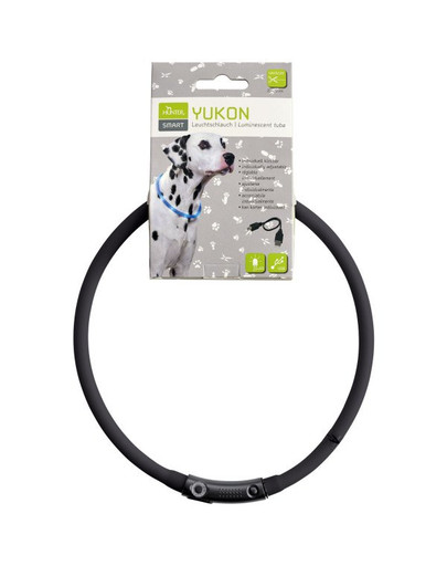 HUNTER LED Svítící obojek Yukon 20-70cm černý