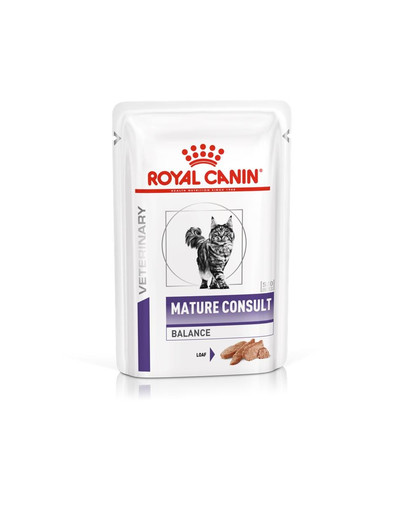 ROYAL CANIN VHN Cat Mature Consult Balance Loaf 12x85g