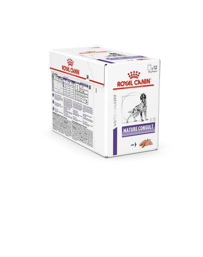 ROYAL CANIN Dog Mature Consult Loaf 12x85g mokré krmivo pro starší psy starší 8 let