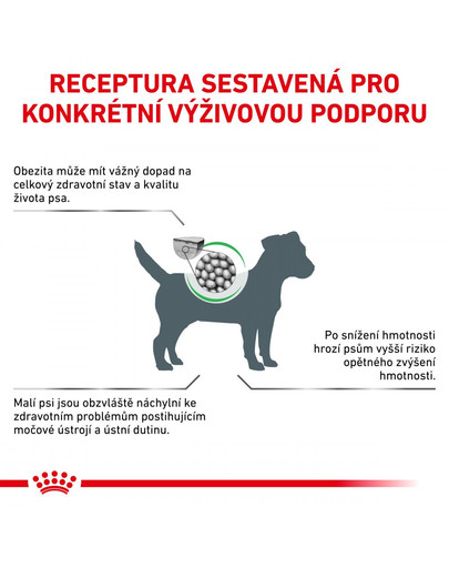 ROYAL CANIN Veterinary Health Nutrition Dog Satiety Small 3 kg