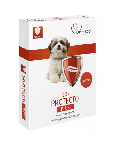 OVER ZOO Bio Protecto Plus 35 cm ochranně-pečující obojek pro štěňata