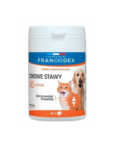 FRANCODEX Zdravé klouby pro psy a kočky 60 tablet