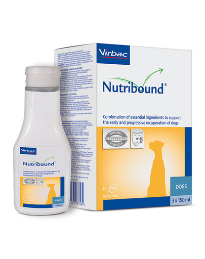 VIRBAC Nutribound 3 x 150 ml podpora rekonvalescence pro psy