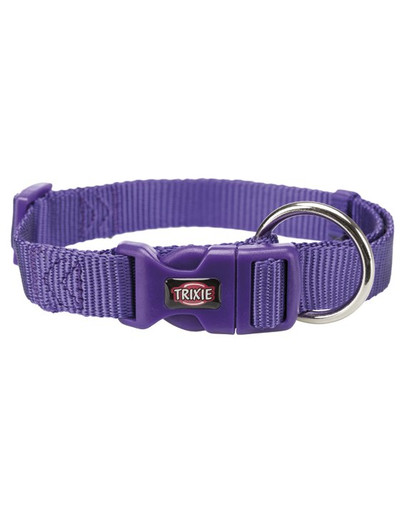TRIXIE Obojek premium, XS–S: 22–35 cm/10 mm, fialový
