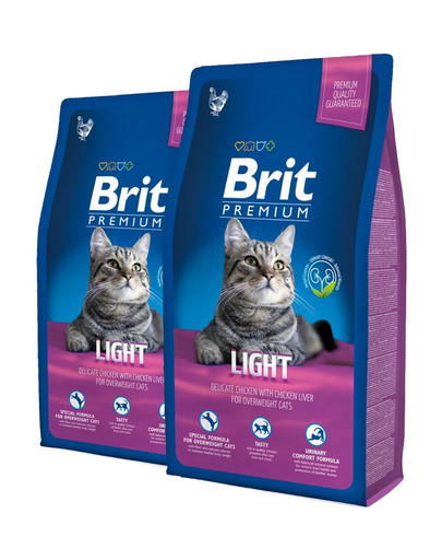 BRIT Premium Cat Light 2 x 8 kg