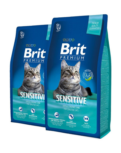 BRIT Premium Cat Sensitive 2 x 8 kg