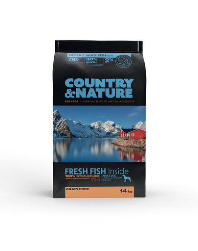 COUNTRY&NATURE Ocean White Fish Recipe 14 kg