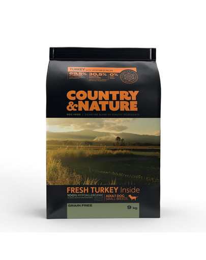 COUNTRY&NATURE Turkey with Vegetables Recipe 9 kg