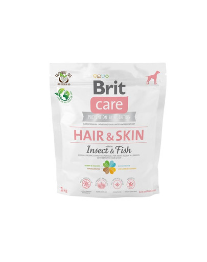 BRIT Care Dog Hair&Skin Insect&Fish 1 kg