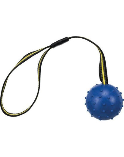 TRIXIE Sporting míč tvrdý na nylon. pásku přírodní guma 6 cm 35 cm