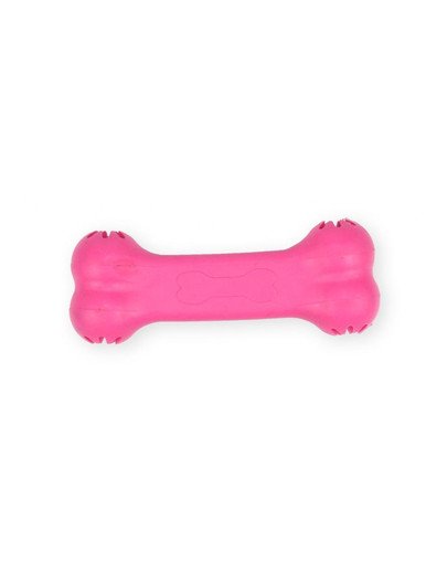 PET NOVA DOG LIFE STYLE gumová hračka 11 cm, růžová, hovězí příchuť