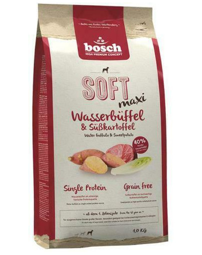 BOSCH Soft Maxi vodní buvol a sladké brambory 1 kg