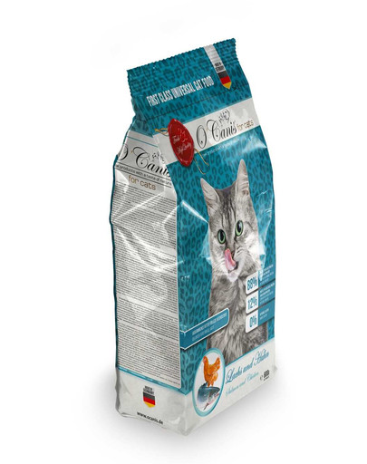 O'CANIS for cats suché krmivo pro kočky: losos a kuře 600 g