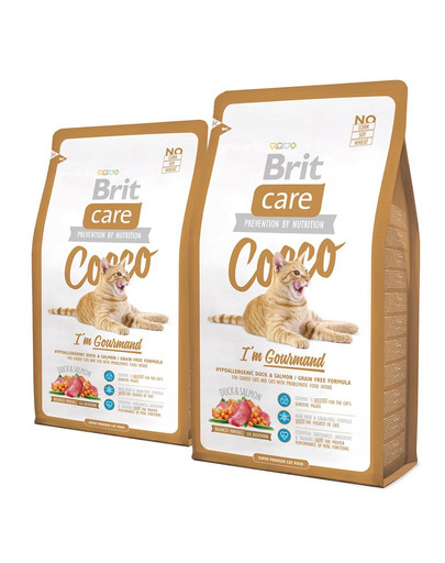 BRIT Care Cat Cocco I'm Gourmand 2 x 7kg