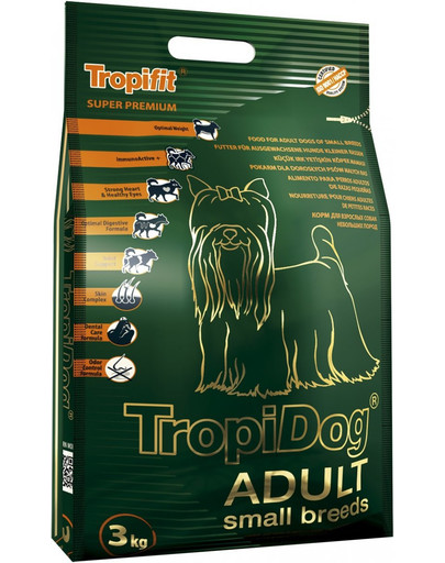 TROPICAL Tropidog adult small breeds worek 3 kg