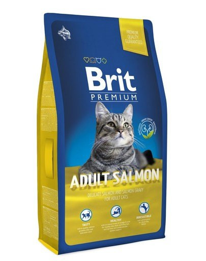 BRIT Premium Cat Adult Salmon 300 g
