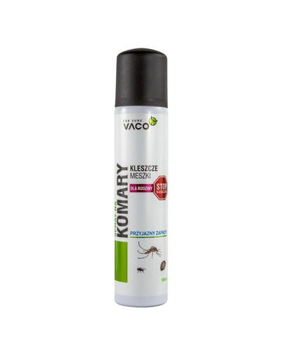 VACO VACO Sprej pro komáry, klíšťata a černé mušky 100 ml