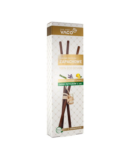 VACO ECO odpuzující tyčinky proti hmyzu a mouchám (Citronella) DUOPACK 6 ks.