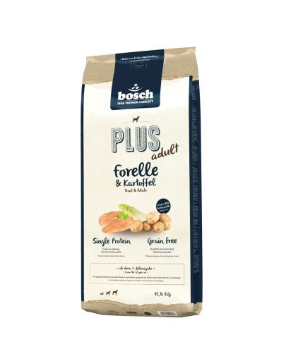 BOSCH Plus Forelle & Kartoffel 12.5 kg