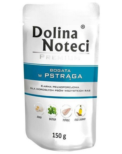 DOLINA NOTECI Premium Bohatá na pstruha 150g