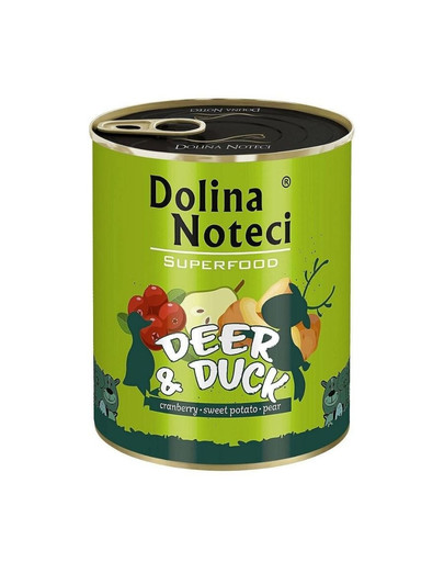 DOLINA NOTECI Premium SuperFood Jelen a kachna 800g