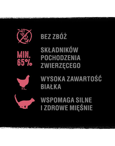 CRAVE kapsička 24 x 85g - paštika s lososem a kuřecím masem (kompletní bezobilné krmivo pro dospělé kočky)