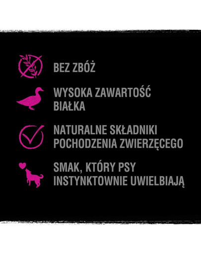 CRAVE 7 x 55g - Bezobilný pamlsek pro psy s kachnou