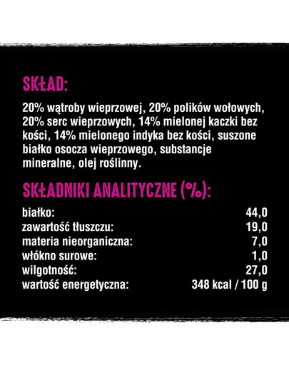 CRAVE 7 x 55g - Bezobilný pamlsek pro psy s kachnou