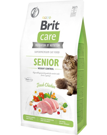 BRIT Care Cat Grain Free Senior Weight Control 400g