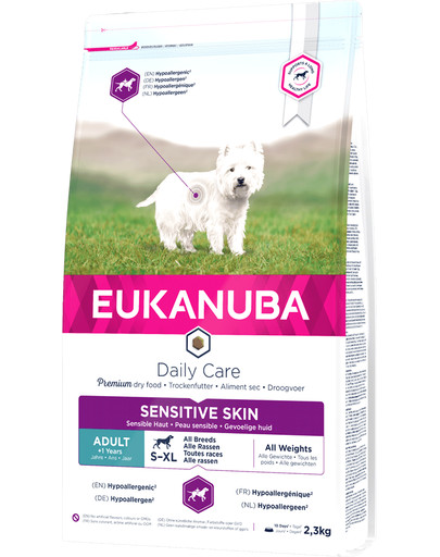 EUKANUBA Daily Care Adult Sensitive Skin All Breeds 2.3 kg