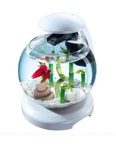 TETRA Cascade Globe LED akvarijní set 6,8 l bílý