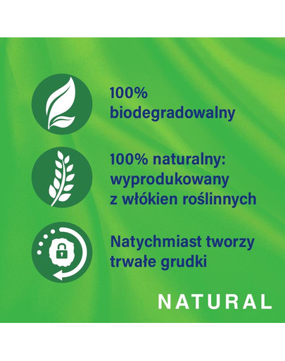 CATSAN Natural 8l hrudkující stelivo pro kočky